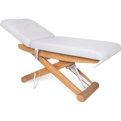 Elektrické wellness lehátko s vyhříváním a LED osvětlením Fabulo Pax Basic Barva: světle šedá 198*74 cm | 91 kg | 3 barvy