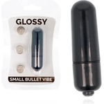 Glossy - small вибро куршум вибратор черен