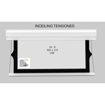 Screenline Моторизиран прожекционен екран, за вграждане в таван, Screenline INCEILING TENS Grey High, 305x172(138"), 16: 9, ALR LONGTHROW (SL-IT305DGH) Прожекционни екрани