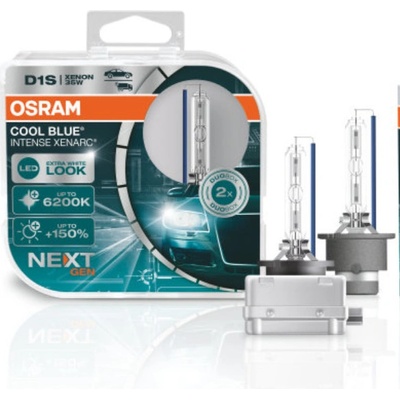 OSRAM COOL BLUE INTENSE (NEXT GEN) D1S PK32d-2 85V 35W BOX (66140CBN-HCB)