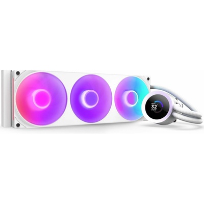 NZXT Kraken Plus 360 RGB LCD White RL-KR360-W2