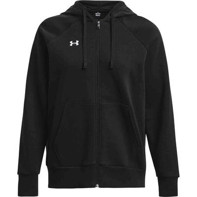 Under Armour Rival Fleece FZ Hoodie čierna biela