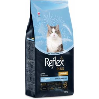 Image 1 of Lider Pet Food Reflex Plus Urinary Salmon Adult Cat - Пълноценна храна за израснали котки от всички породи със сьомга и грижа за уринарния тракт 15 кг, Турция