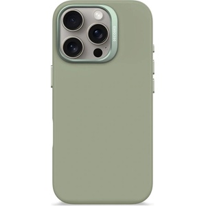 Decoded Калъф за iPhone 16 Pro от Decoded - Силиконов (антибактериален) - Зелен (K-D25IPO16PBCS9JN)