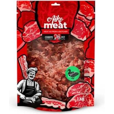 COBBYS PET AIKO Meat kačacie kúsky pre malé plemená 1 kg