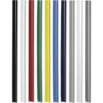 Durable Herlitz Slip-ON RIDGES A4 THR. 3 MM WIDTH 13 MM FOR 30 SHEETS, RED