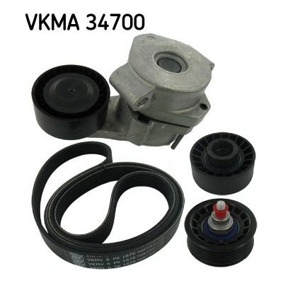 Ozubený klinový remeň - Sada SKF VKMA 34700