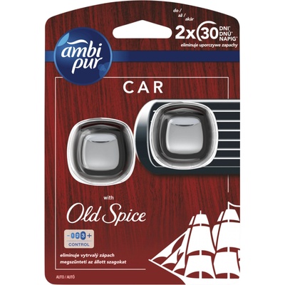 Procter & Gamble Освежител за въздух Ambi Pur Car 2 x 2ml Old Spice