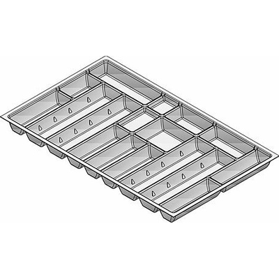 Agoform LINEA 600/100 590 x 940 mm šedý
