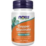 NOW Copper Glycinate 3 mg | Albion Copper Bisglycinate [120 Таблетки]