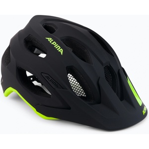 Alpina Велосипедна каска Alpina Carapax 2.0 black neon/yellow matte