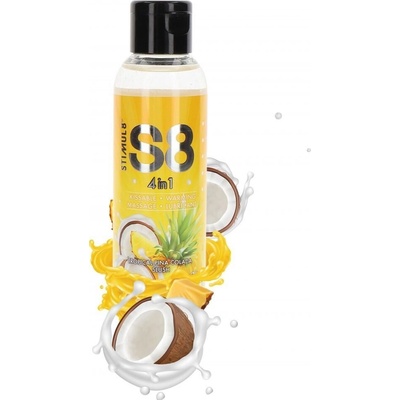 Stimul8 4 in 1 Dessert Lubrikační gel ananas a kokos 125 ml