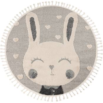 Obsession Кръгъл килим Fano Rabbit  Heart 133 см (fao395rahe133133r)