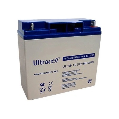 Ultracell UL18-12 12V - 18Ah VRLA-AGM