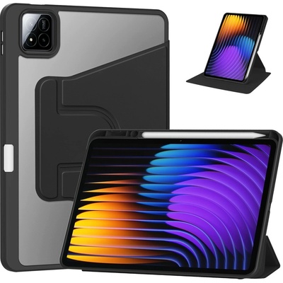 Vsetkonamobil 138196 CRYSTAL FLEXI Zaklápacie puzdro pre Xiaomi Pad 7 / 7 Pro / Pad 8 / Pad 8 Pro čierne