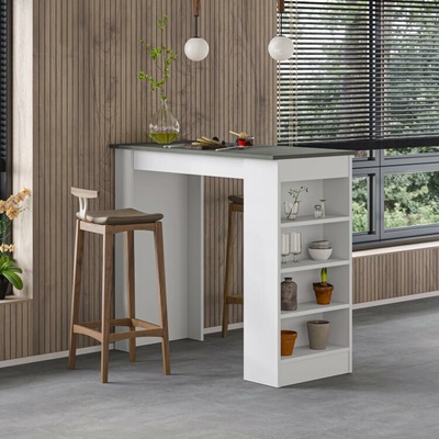 Houseland Swallow retro šedý / bílý – Zboží Mobilmania