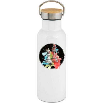123TRIKO termoska Královská hra, šachy 500 ml
