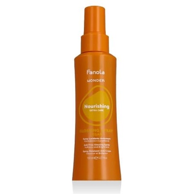 Fanola Wonder Nourishing Glossing Spray спрей без отмиване за блясък на косата 150 ml унисекс