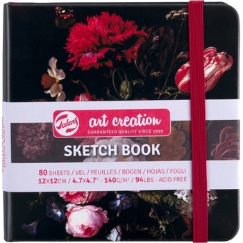 Talens Art Creation 9314254M Скицник 80 12 x 12 cm 140 g Flowers (9314254M)