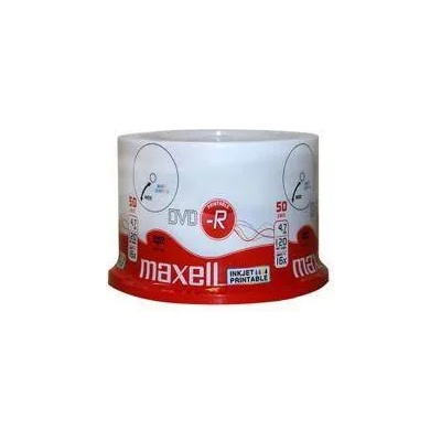 Maxell DVD-R 4.7Gb PRINTABLE MAXELL 50 бр. shrink wrapped, ML-DDVD-R-50PR