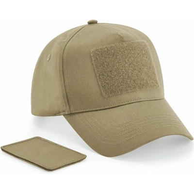 Beechfield B638 5 panelová s nášivkou 53.0638 desert sand