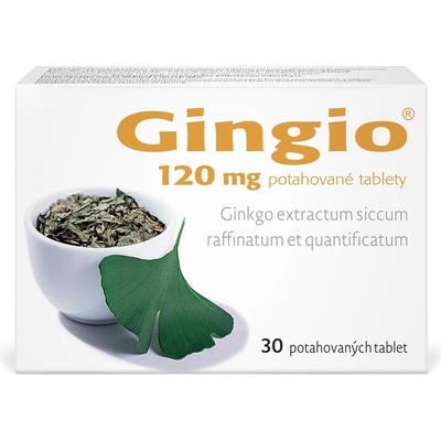 GINGIO POR 120MG TBL FLM 30