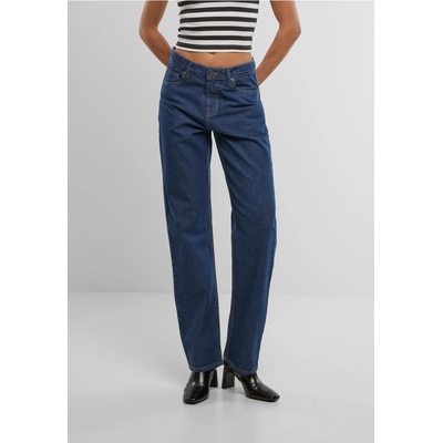 Urban Classics Дамски Дънки Ladies Straight Fit Denim mid deep blue washed 29UB-TB7193-19924 - Камуфлаж, размер 27
