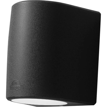 Fumagalli MARTA 160 2L LED 14W GU10 черна външна стенна лампа 2A6.000. 000. AXC2K (2A6.000.000.AXC2K)