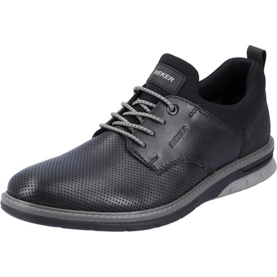 RIEKER Обувки с връзки черно, размер 41