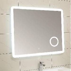 Inter Ceramic Правоъгълно led огледало с нагревател против изпотяване, 100/80 см (icl 1806)