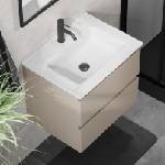 Bath Deluxe Шкаф за баня с мивка KENWOOD 61x52x47 cm маракеш/бял (SETBT0094B)
