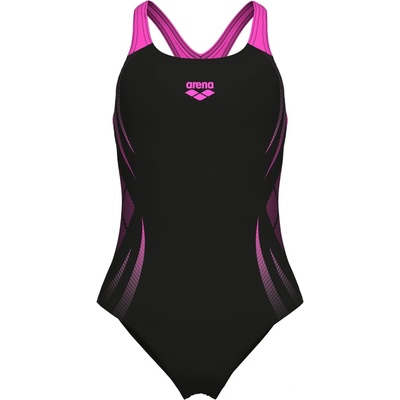 arena Poseidnia Swim Jn51 - Black/Pink
