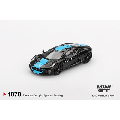 MINI GT Jaguar C-X75 Black 1:64
