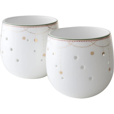 Wik & Walsøe Garlands light miska Julemorgen 8 cm 2 ks