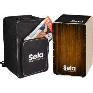 Sela SE 061 Varios Brown Дървен кахон (SE061)