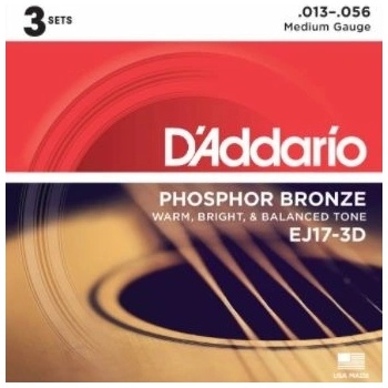 D'Addario EJ17-3D