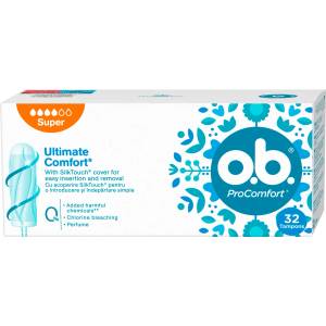 o. b Тампони Ultimate Comfort Super, 32 бр (2200703)