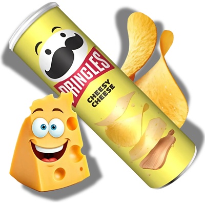 Pringles Chips sýrové 165 g