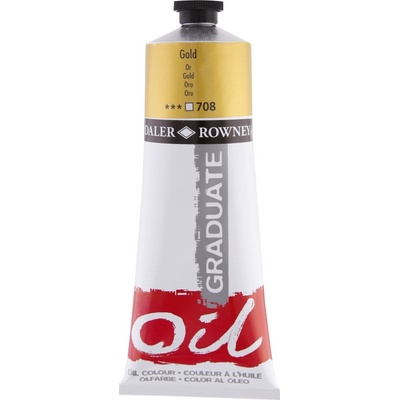 Daler Rowney Graduate Маслена боя Gold 200 ml 1 бр (117200708)