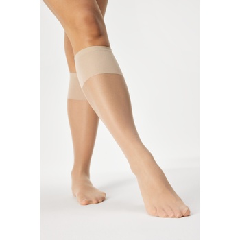 Image 1 of MONA QUEEN 2 PACK силонови три четвърти чорапи Plus Size 20 DEN (2PCharlotte20_pod)