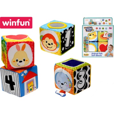 Mikro trading Kostky měkké na natažení - 4 ks