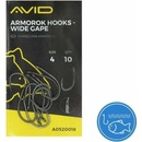 Avid Carp Armorok Hooks Wide Gape Barbed vel.2 10 ks
