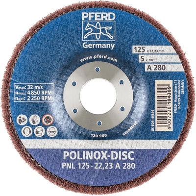 Pferd rúnový brúsny kotúč 125 x 22,23 mm 44692263
