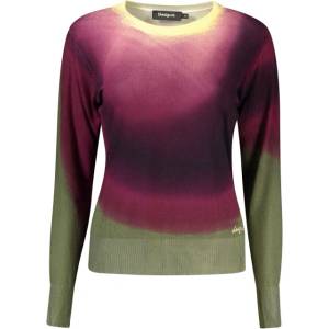 DESIGUAL Пуловер за жени desigual, Размер l, Цвят Лилаво (26wwjf26_vi3004)