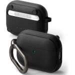 Ringke Силиконов калъф с MagSafe за слушалки Apple AirPods Pro 3 от Ringke Onyx Magnetic - Черен (8800293859369)