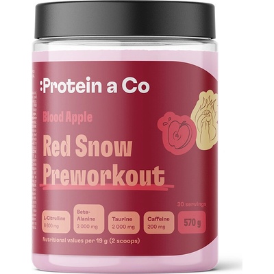Protein&Co. Red Snow Preworkout 570 g
