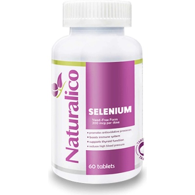 NATURALICO Селен 200mcg-60 таблетки