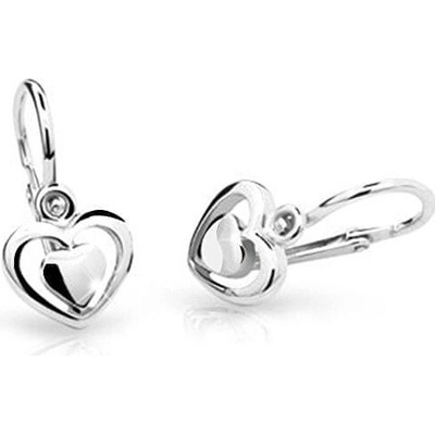 Cutie Jewellery Detské náušnice Srdiečka C1604-10-X-2
