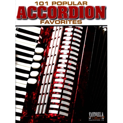 101 Popular Accordion Favorites pro akordeon