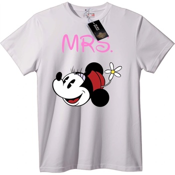 NOONEBRAND Тениска MRS. Minnie Mouse - L, White